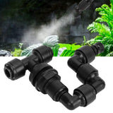 Terrarium Reptile Fogger Adjustable Aquarium Mist Sprinkler Mister Nozzle for Rainforest Tank Amphibians Plants