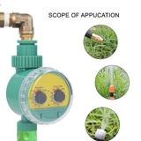 G3/4 Inch Automatic Water Timer Simple Operation Rugged Sprinkler Timer for Roof Gardens Balconies Villa Gardens