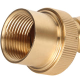 Fountain Nozzle Brass G3/4 Female Thread 25mm Narrow Fan Shaped Pond Sprinkler for Garden Pond Amusement Park Museums - Extra Image