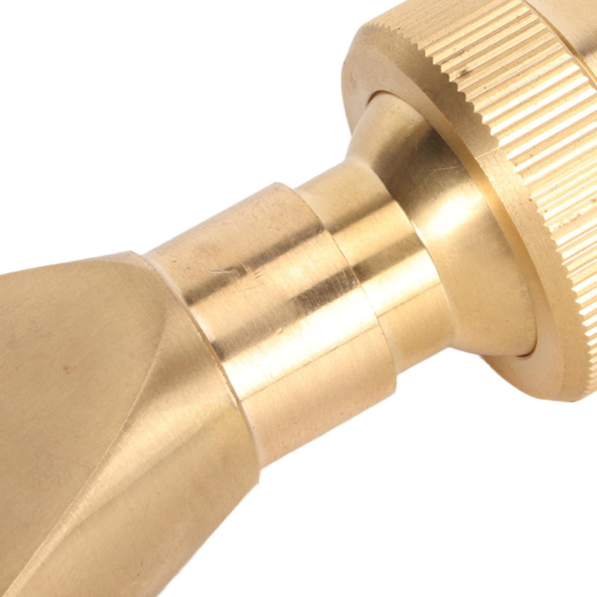 Fountain Nozzle Brass G3/4 Female Thread 25mm Narrow Fan Shaped Pond Sprinkler for Garden Pond Amusement Park Museums