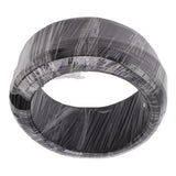 Bonsai Wire Aluminum Wire Bonsai Tree Training Wire 500g Black for Garden Horticulture 1.5mm / 0.06in