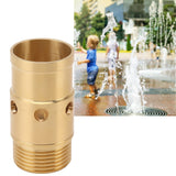 Brass Water Fountain Nozzle Spray Pond Sprinkler G1 Male Thread Water Spray Sprinkler Head for Garden Pond Fountains - Extra Image