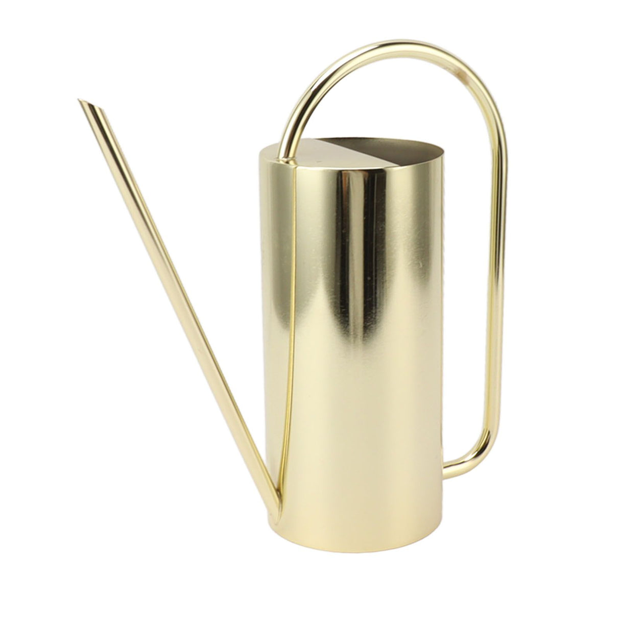 Plants Watering Can Long Spout 1500ml Large Capacity Watering Kettle Stainless Steel Pot Gardening Supplies Gold Color