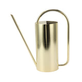 Plants Watering Can Long Spout 1500ml Large Capacity Watering Kettle Stainless Steel Pot Gardening Supplies Gold Color - Rear View