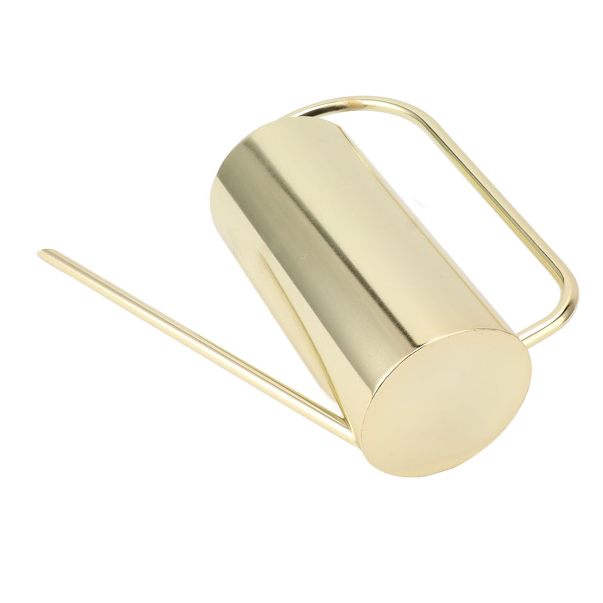 Plants Watering Can Long Spout 1500ml Large Capacity Watering Kettle Stainless Steel Pot Gardening Supplies Gold Color