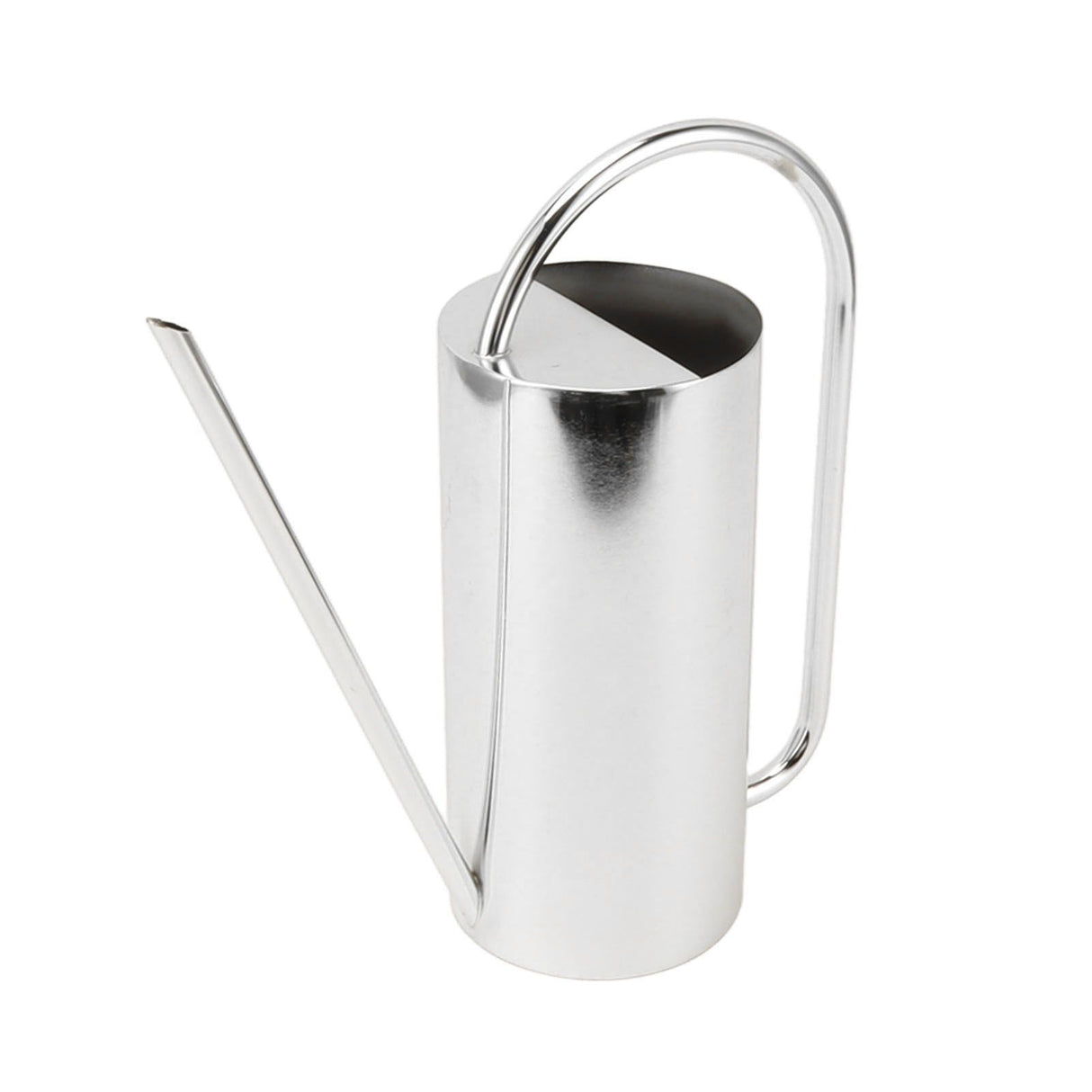 Plants Watering Can Long Spout 1500ml Large Capacity Watering Kettle Stainless Steel Pot Gardening Supplies Silver Color