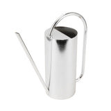 Plants Watering Can Long Spout 1500ml Large Capacity Watering Kettle Stainless Steel Pot Gardening Supplies Silver Color - 45-Degree Angle