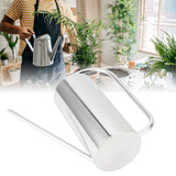 Plants Watering Can Long Spout 1500ml Large Capacity Watering Kettle Stainless Steel Pot Gardening Supplies Silver Color - Extra Image