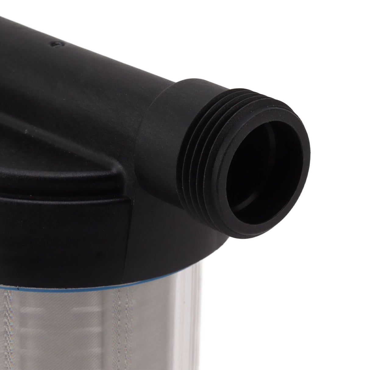 G3/4 Garden Hose Filter Water Pump Strainer Filter Stainless Steel Filter Screen Transparent Design Garden Hose Sediment Filter