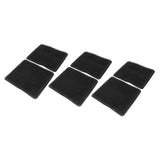 6 Pcs Chicken Nesting Box Pads PE Chicken Nesting Pads for Coop Chicken Egg Laying Accessory Black - Close-Up Angle