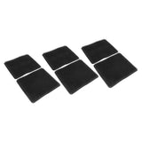 6 Pcs Chicken Nesting Box Pads PE Chicken Nesting Pads for Coop Chicken Egg Laying Accessory Black