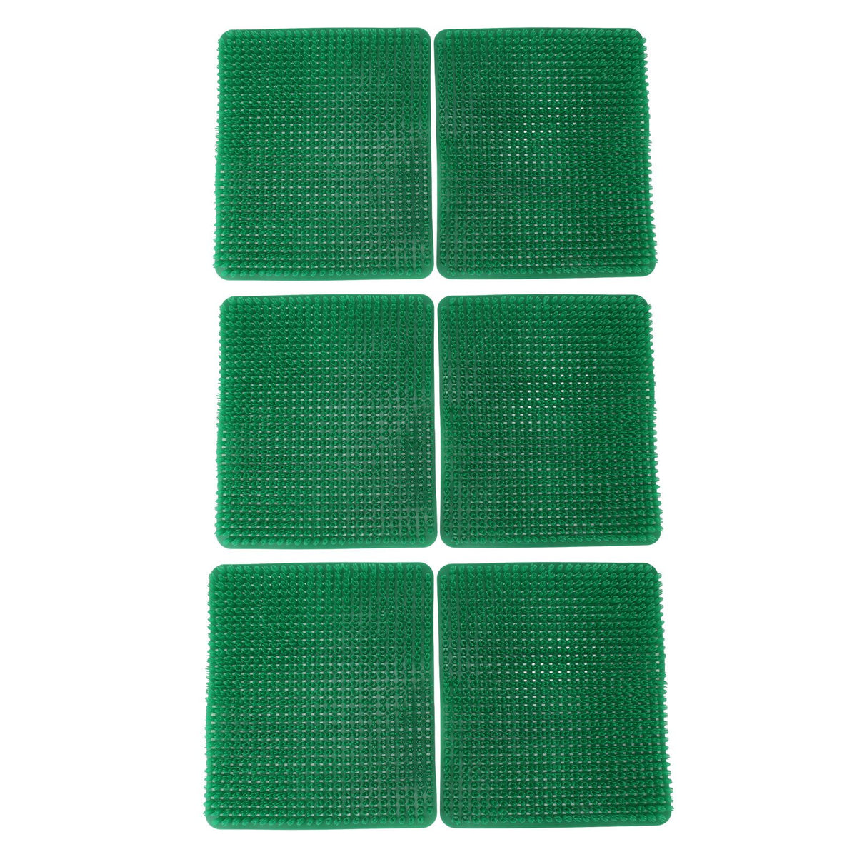 6 Pcs Chicken Nesting Box Pads PE Chicken Nesting Pads for Coop Chicken Egg Laying Accessory Green