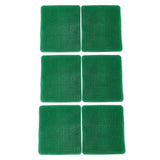 6 Pcs Chicken Nesting Box Pads PE Chicken Nesting Pads for Coop Chicken Egg Laying Accessory Green