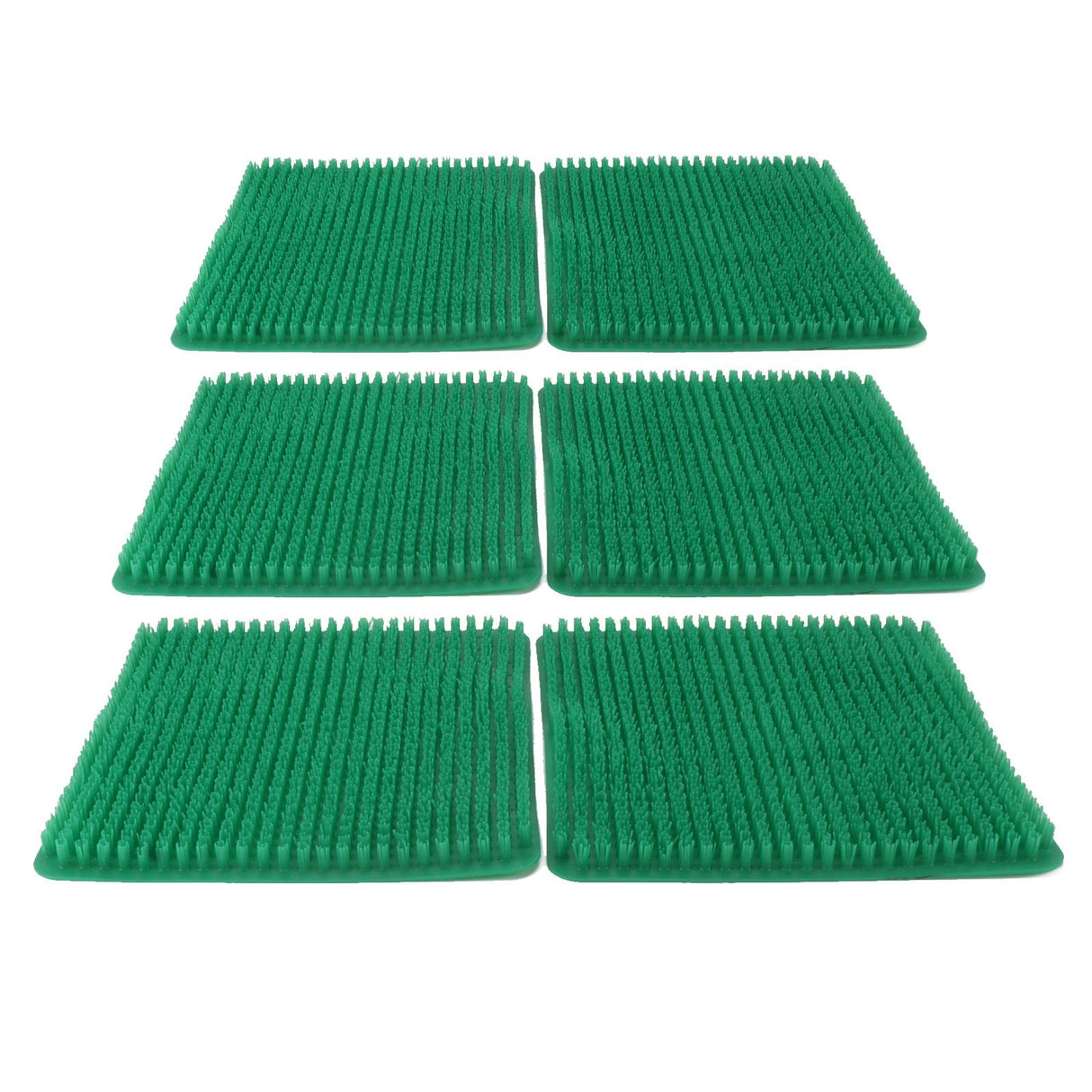 6 Pcs Chicken Nesting Box Pads PE Chicken Nesting Pads for Coop Chicken Egg Laying Accessory Green