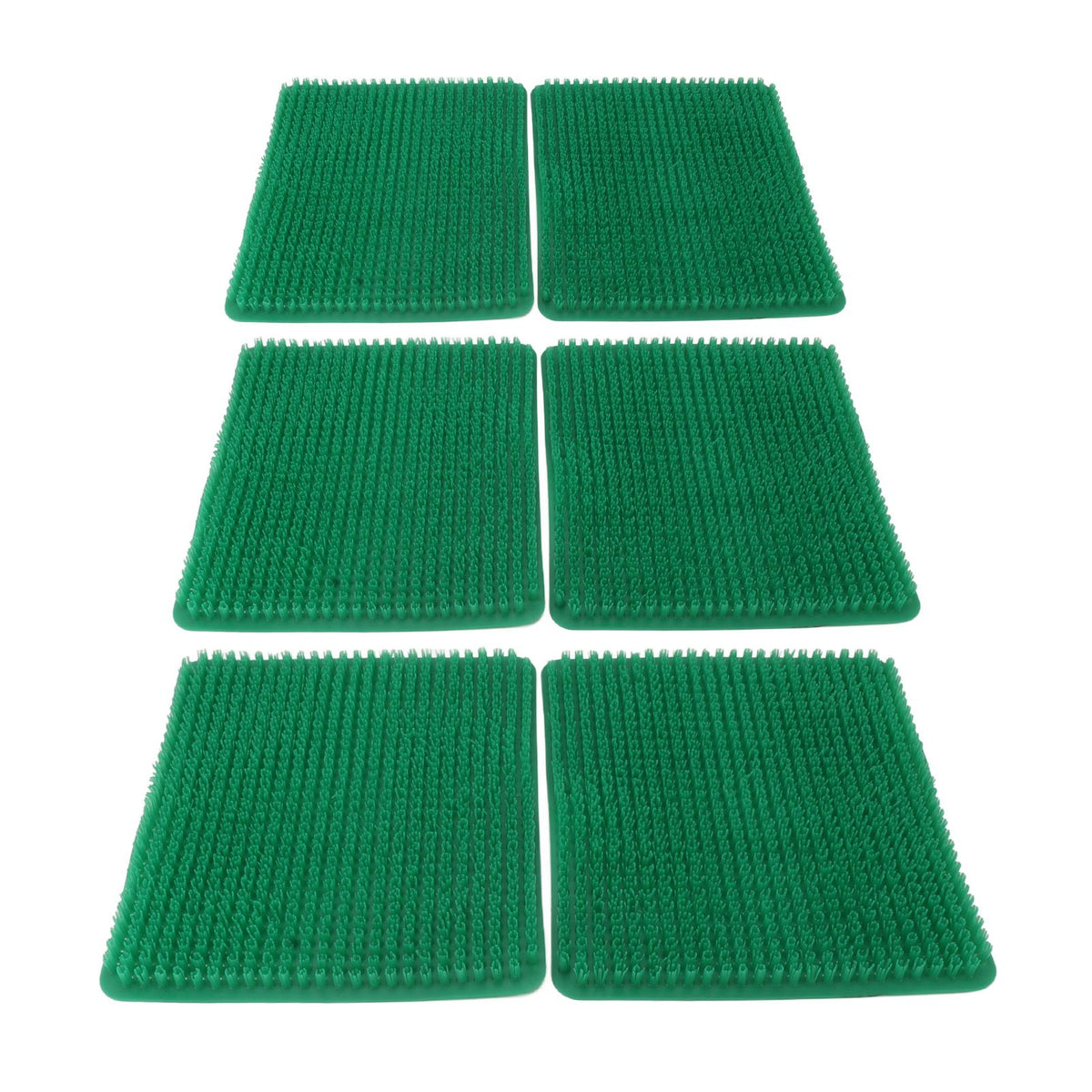 6 Pcs Chicken Nesting Box Pads PE Chicken Nesting Pads for Coop Chicken Egg Laying Accessory Green