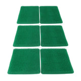 6 Pcs Chicken Nesting Box Pads PE Chicken Nesting Pads for Coop Chicken Egg Laying Accessory Green - Side View