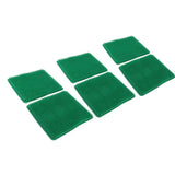 6 Pcs Chicken Nesting Box Pads PE Chicken Nesting Pads for Coop Chicken Egg Laying Accessory Green
