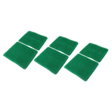 6 Pcs Chicken Nesting Box Pads PE Chicken Nesting Pads for Coop Chicken Egg Laying Accessory Green