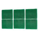 6 Pcs Chicken Nesting Box Pads PE Chicken Nesting Pads for Coop Chicken Egg Laying Accessory Green