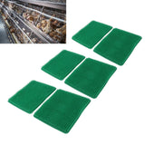 6 Pcs Chicken Nesting Box Pads PE Chicken Nesting Pads for Coop Chicken Egg Laying Accessory Green - Extra Image
