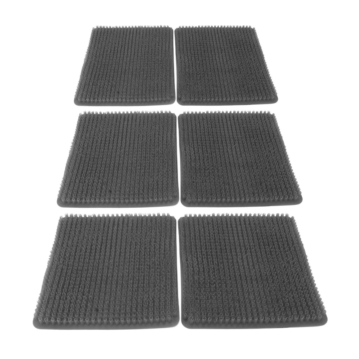6 Pcs Chicken Nesting Box Pads PE Chicken Nesting Pads for Coop Chicken Egg Laying Accessory Grey