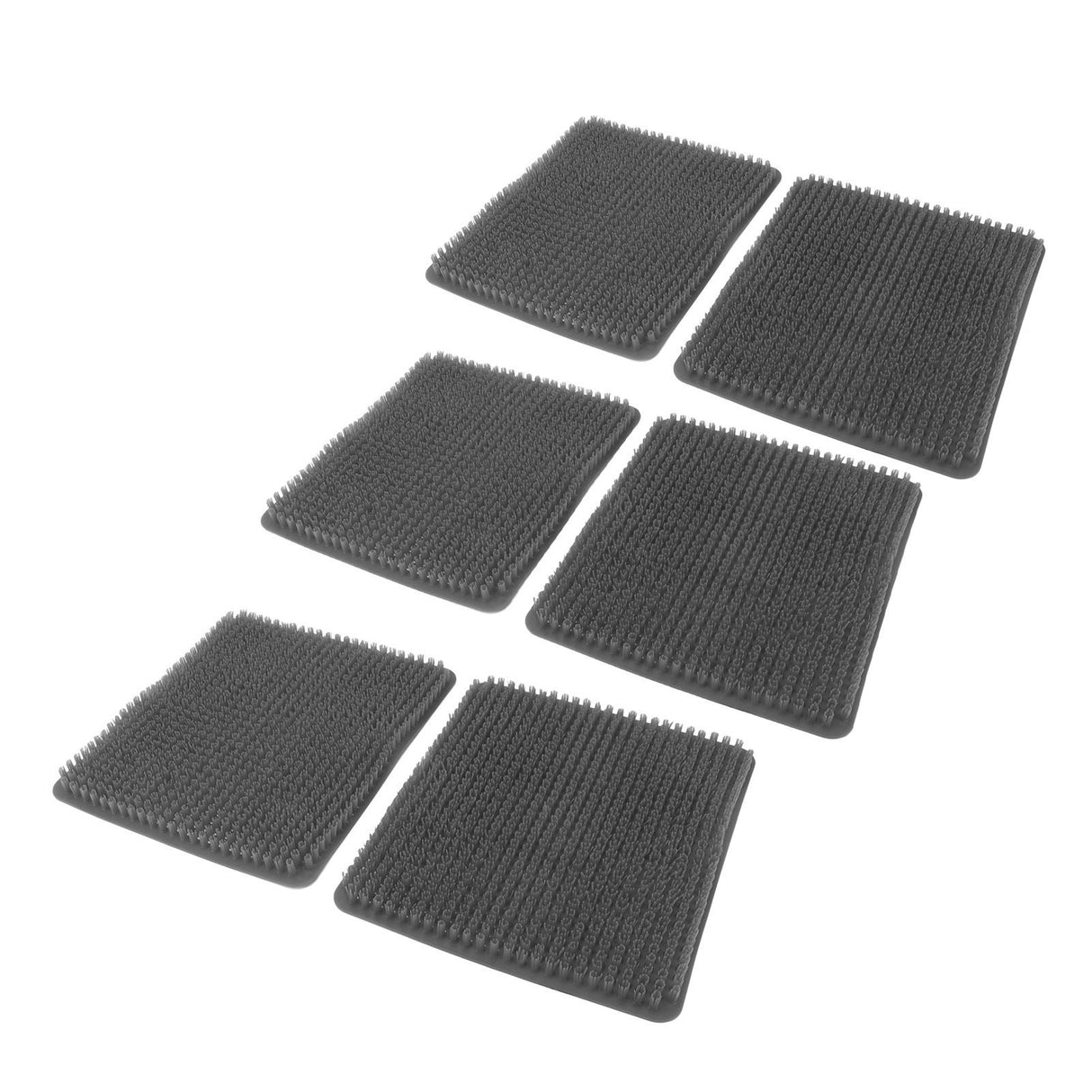 6 Pcs Chicken Nesting Box Pads PE Chicken Nesting Pads for Coop Chicken Egg Laying Accessory Grey