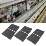 6 Pcs Chicken Nesting Box Pads PE Chicken Nesting Pads for Coop Chicken Egg Laying Accessory Grey