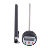 Digital Probe Thermometer High Accuracy Portable Digital Meat Food Grill BBQ Cooking Kitchen Thermometer - Top-Down View
