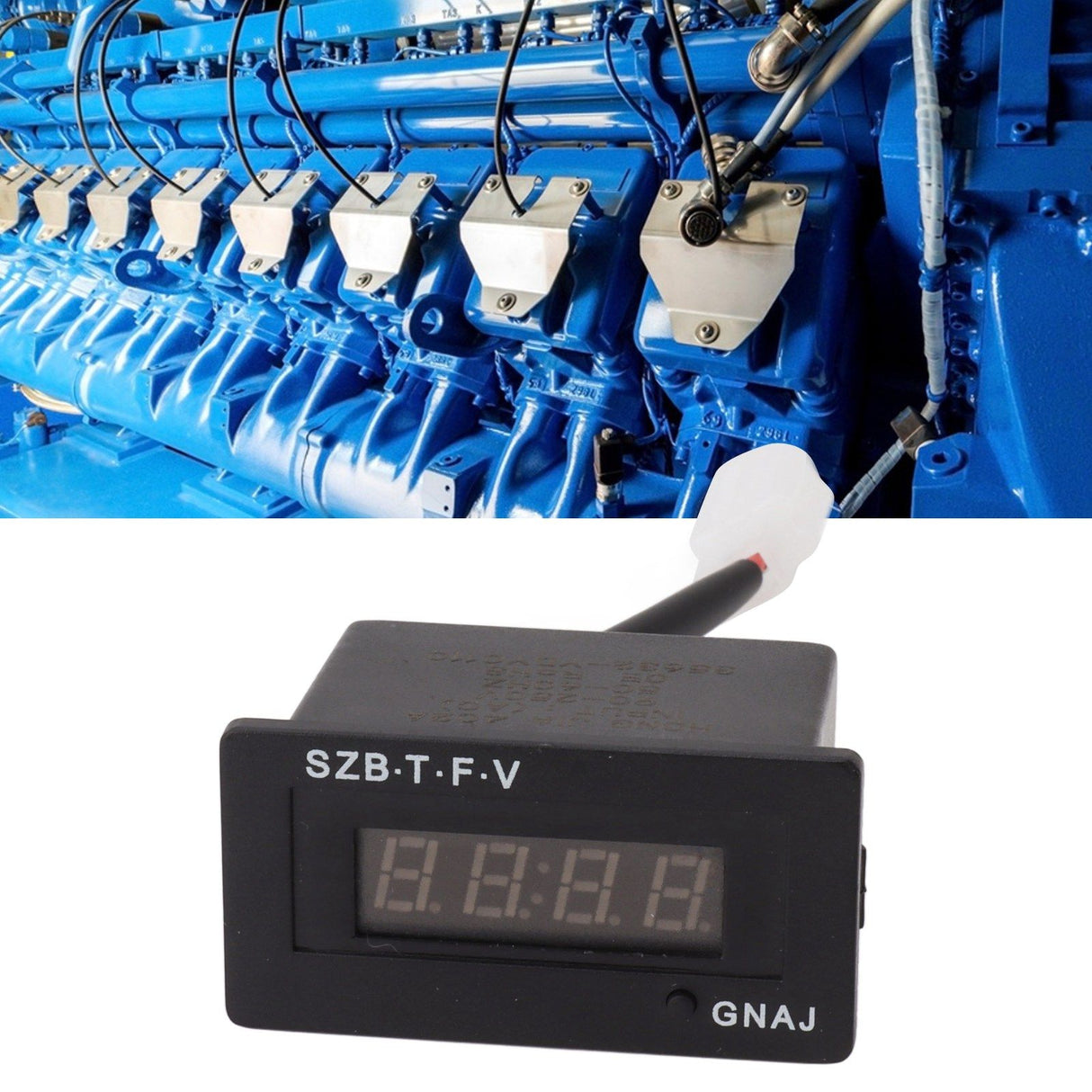 402A Digital Display Meter for Gasoline Diesel Generator Digital Display Meter Generator Accessory 90‑250V
