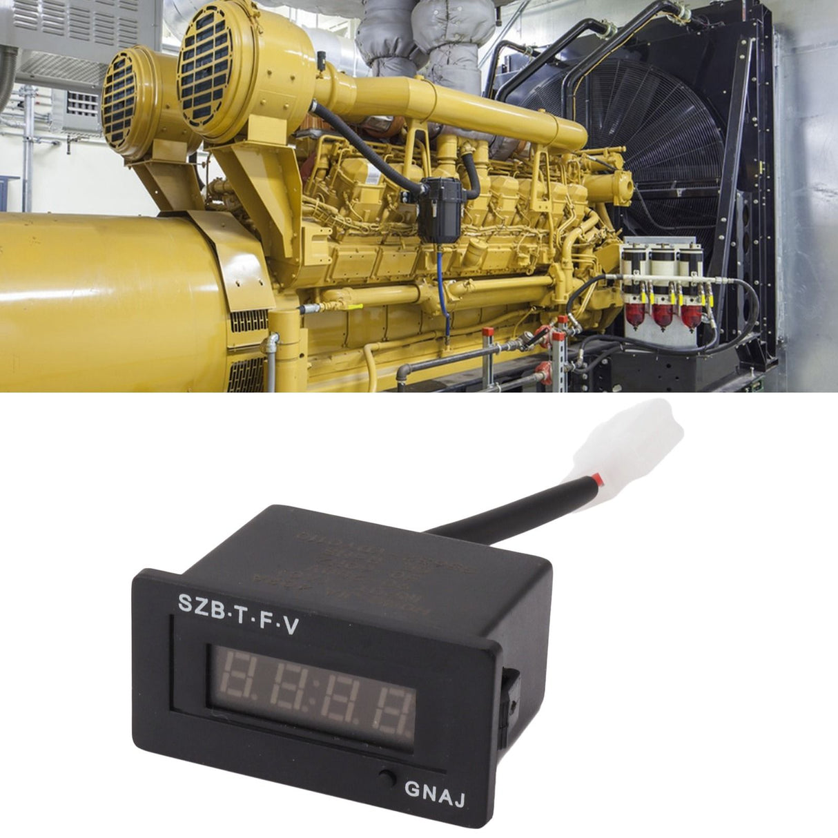 402A Digital Display Meter for Gasoline Diesel Generator Digital Display Meter Generator Accessory 90‑250V