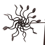 Wind Spinners Iron Hummingbird Metal Windmill Wind Sculpture for Outdoor Lawn Yard Patio Garden Ornaments