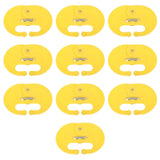 10 Pcs Calf Weaner Spring Lock High Tensile Strength Lengthened Widened PP Calf Nose Thorn Milk Sucking Preventer