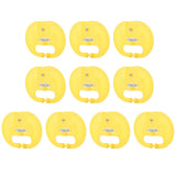 10 Pcs Calf Weaner Spring Lock High Tensile Strength Lengthened Widened PP Calf Nose Thorn Milk Sucking Preventer