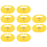 10 Pcs Calf Weaner Spring Lock High Tensile Strength Lengthened Widened PP Calf Nose Thorn Milk Sucking Preventer
