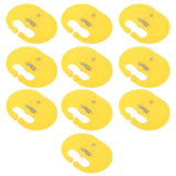 10 Pcs Calf Weaner Spring Lock High Tensile Strength Lengthened Widened PP Calf Nose Thorn Milk Sucking Preventer - Close-Up Angle