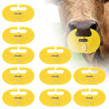 10 Pcs Calf Weaner Spring Lock High Tensile Strength Lengthened Widened PP Calf Nose Thorn Milk Sucking Preventer - Extra Image