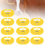 10 Pcs Calf Weaner Spring Lock High Tensile Strength Lengthened Widened PP Calf Nose Thorn Milk Sucking Preventer