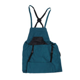 Harvest Bag Fruit Picking Apron Large Capacity Oxford Cloth Quick Release Garden Pouch for Orchard Garden Farm Blue Green
