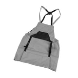 Harvest Bag Fruit Picking Apron Large Capacity Oxford Cloth Quick Release Garden Pouch for Orchard Garden Farm Grey - Close-Up Angle