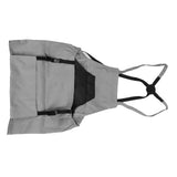 Harvest Bag Fruit Picking Apron Large Capacity Oxford Cloth Quick Release Garden Pouch for Orchard Garden Farm Grey - Low Angle