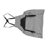 Harvest Bag Fruit Picking Apron Large Capacity Oxford Cloth Quick Release Garden Pouch for Orchard Garden Farm Grey
