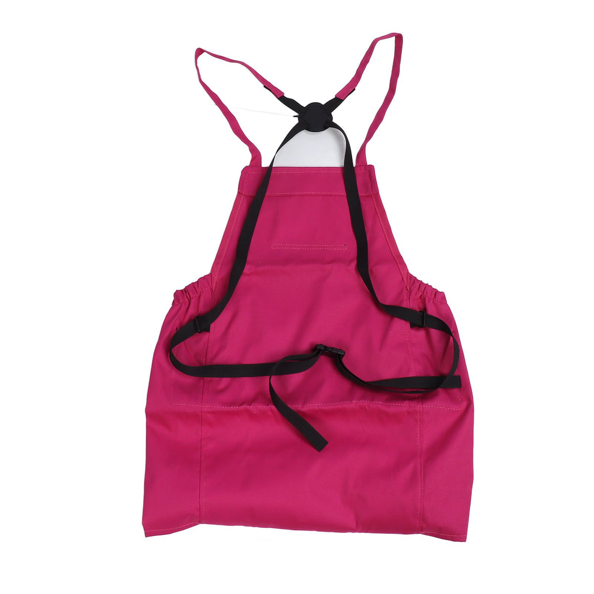 Harvest Bag Fruit Picking Apron Large Capacity Oxford Cloth Quick Release Garden Pouch for Orchard Garden Farm Rose Red