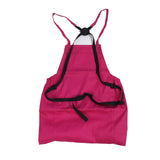 Harvest Bag Fruit Picking Apron Large Capacity Oxford Cloth Quick Release Garden Pouch for Orchard Garden Farm Rose Red