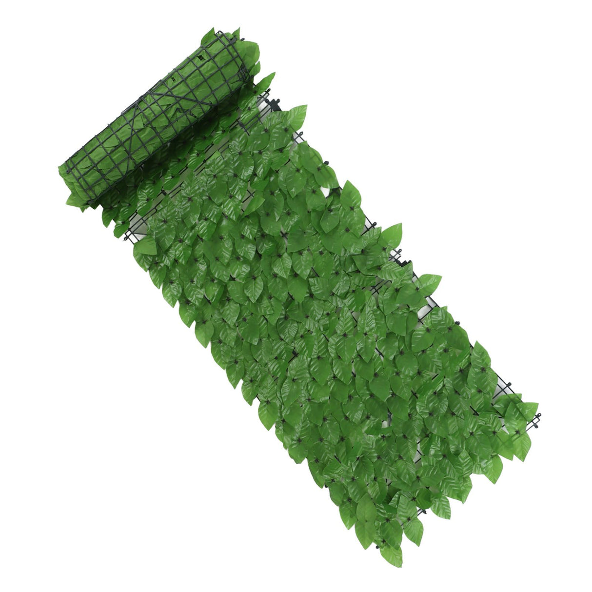 Faux Leaf Hedge Simulation Prevent Leaves Falling Off Decorative Artificial Fence Screen for Balcony Courtyard Emerald Green Epipremnum Aureum Leaf 0.5x3 Meters
