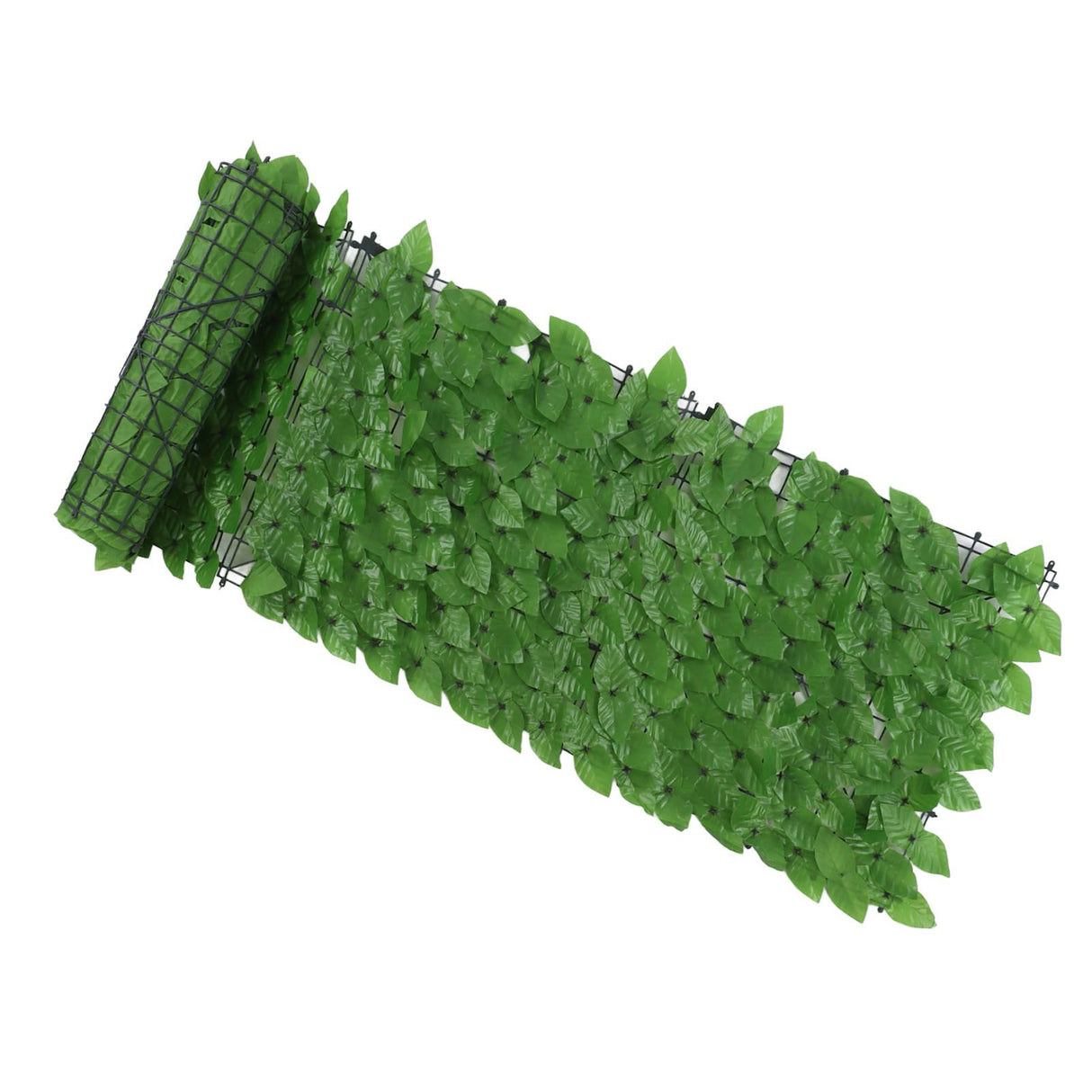 Faux Leaf Hedge Simulation Prevent Leaves Falling Off Decorative Artificial Fence Screen for Balcony Courtyard Emerald Green Epipremnum Aureum Leaf 0.5x3 Meters