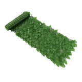 Faux Leaf Hedge Simulation Prevent Leaves Falling Off Decorative Artificial Fence Screen for Balcony Courtyard Emerald Green Epipremnum Aureum Leaf 0.5x3 Meters - 45-Degree Angle