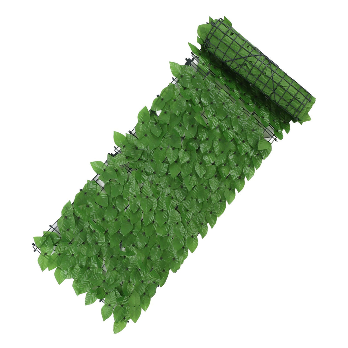 Faux Leaf Hedge Simulation Prevent Leaves Falling Off Decorative Artificial Fence Screen for Balcony Courtyard Emerald Green Epipremnum Aureum Leaf 0.5x3 Meters