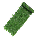 Faux Leaf Hedge Simulation Prevent Leaves Falling Off Decorative Artificial Fence Screen for Balcony Courtyard Emerald Green Epipremnum Aureum Leaf 0.5x3 Meters