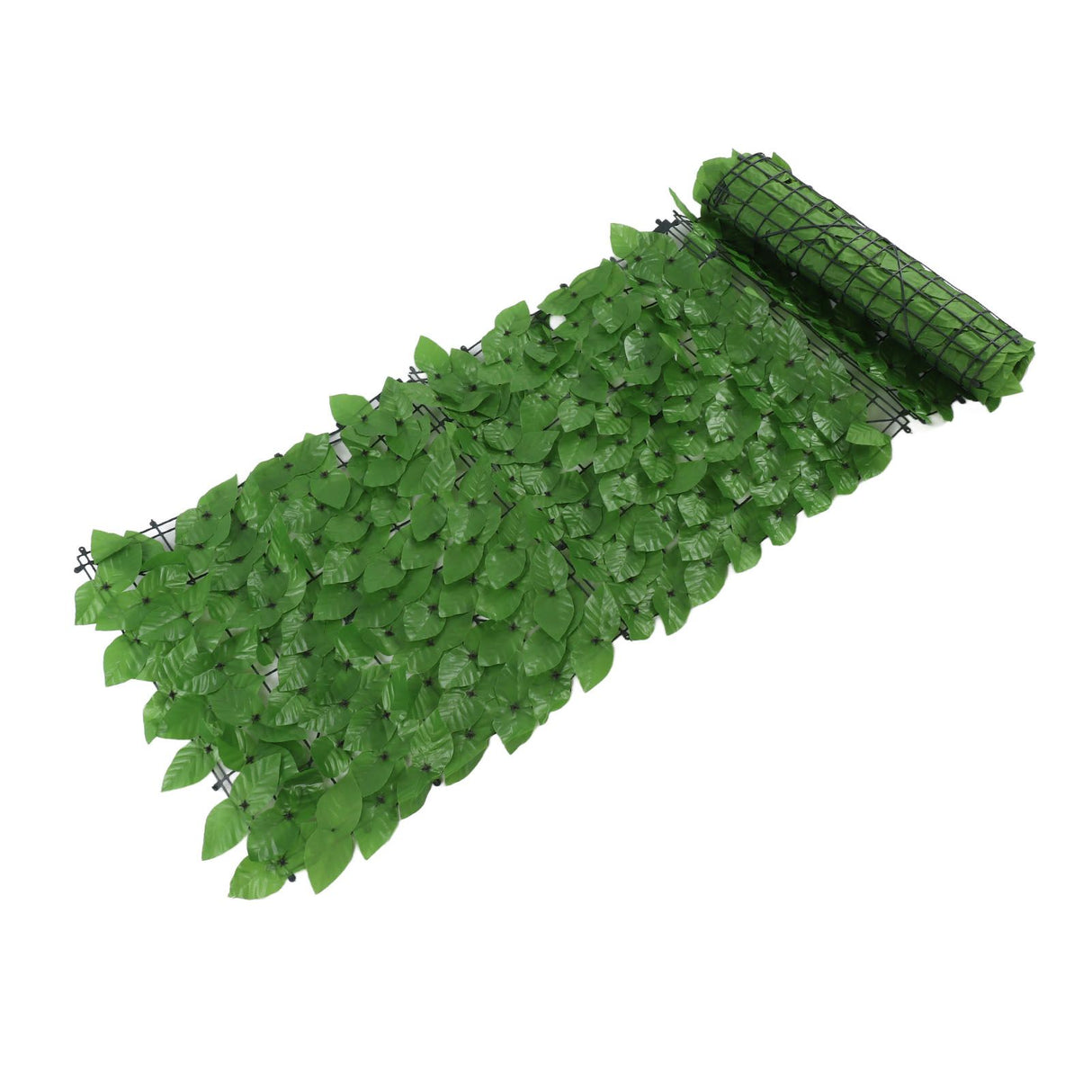 Faux Leaf Hedge Simulation Prevent Leaves Falling Off Decorative Artificial Fence Screen for Balcony Courtyard Emerald Green Epipremnum Aureum Leaf 0.5x3 Meters