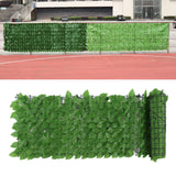 Faux Leaf Hedge Simulation Prevent Leaves Falling Off Decorative Artificial Fence Screen for Balcony Courtyard Emerald Green Epipremnum Aureum Leaf 0.5x3 Meters